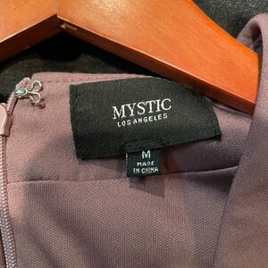 Women's Long Sleeve Dress - Purple